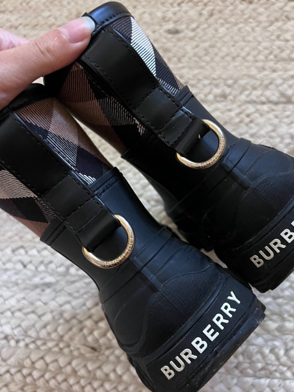 Burberry Rain Boots - Picture 2 of 5